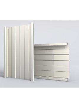 Bardage double peau L600mm x P110mm