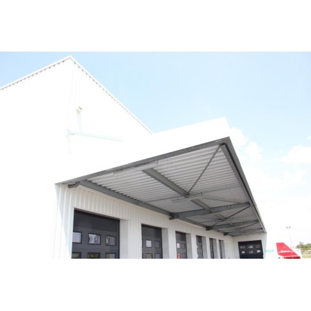 Support d'étanchéité Tôle sèche Interieurcoating Hnerv 42mm x L1010mm