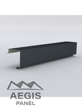 Angle horizontal du bardage 25µ