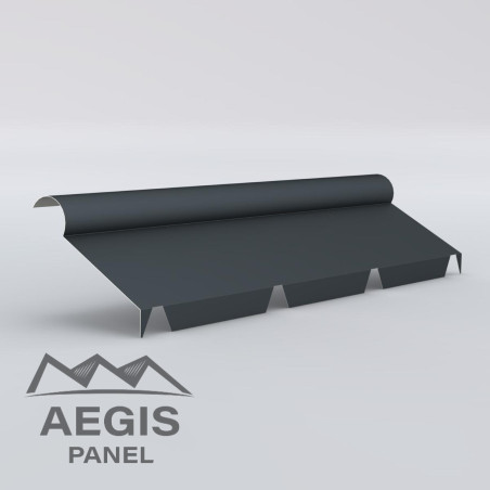 1/2 Faîtière à Boudin 90 crantée 25µ