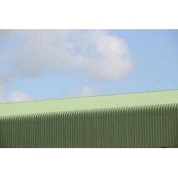 Couverture Tôle sèche Hnerv 45mm x L1000mm 25µ