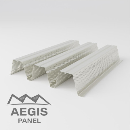 Support d'étanchéité Tôle sèche perforé Interieurcoating perforée Hnerv 56mm x L900mm - 225mm 15µ