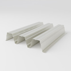 Support d'étanchéité Tôle sèche Perfo Plage Interieurcoating perforée Hnerv 56mm x L900mm