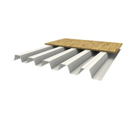 Plancher Collaborant Plancher sec H nerv 60 x L 800mm