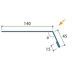 Bande d'égout Vieo Edge (type 1)