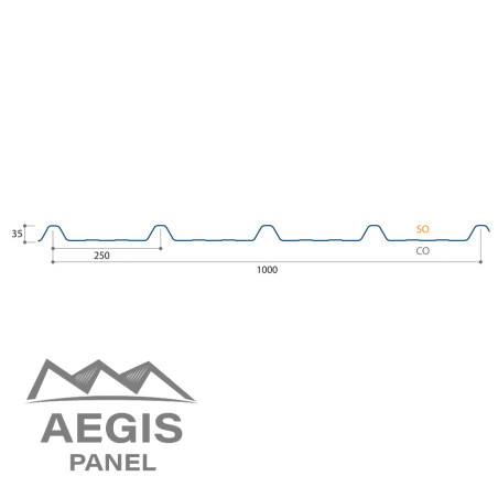 JI 33-250-1000 Toiture - AEGIS PANEL