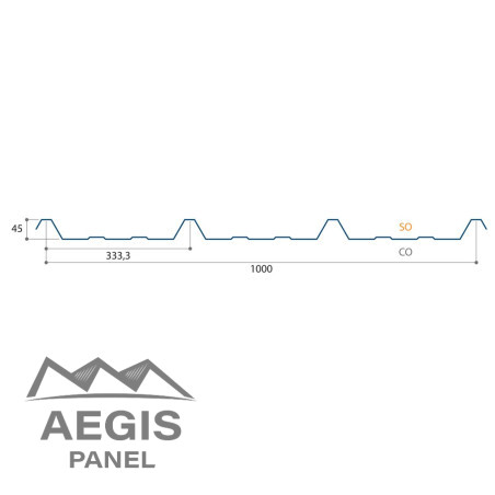 JI 45-333-1000 Toiture - AEGIS PANEL
