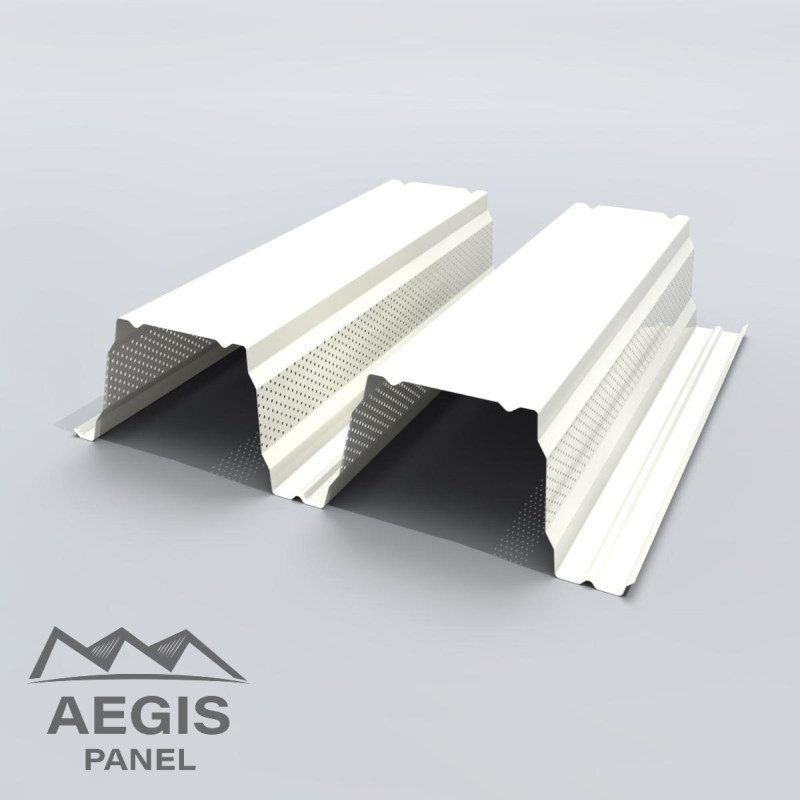 Support d'étanchéité Tôle sèche Perfo Galva Hnerv 73mm x L780mm