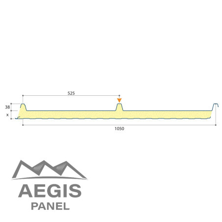 JI Vieo Roof 1050 - AEGIS PANEL