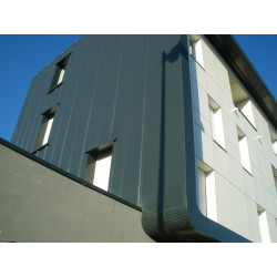 Couverture double peau H nerv 90mm x L400mm -15µ