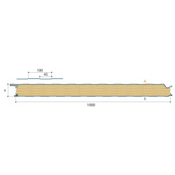 JI Vulcasteel Wall 1000FC (Linéaire) - AEGIS PANEL