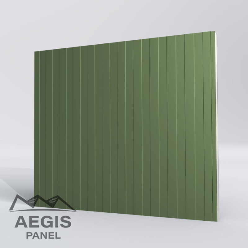 Bardage Panneau Sandwich Vulcasteel Wall (Linéaire) 1130mm 25µ