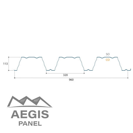 JI 113-320-960 Perfo - AEGIS PANEL