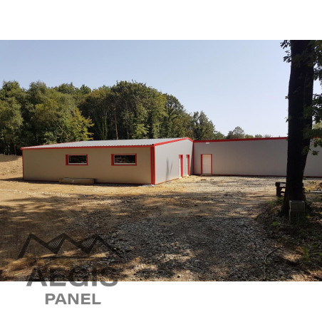 Bardage Panneau Sandwich Vulcasteel Wall (Lisse) 1130mm 25µ