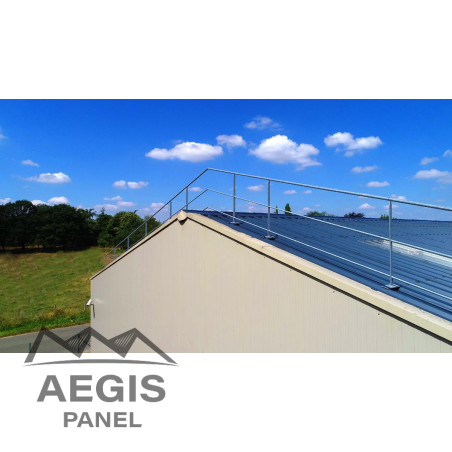 Bardage Panneau Sandwich Vulcasteel Wall (Lisse) 1130mm 25µ