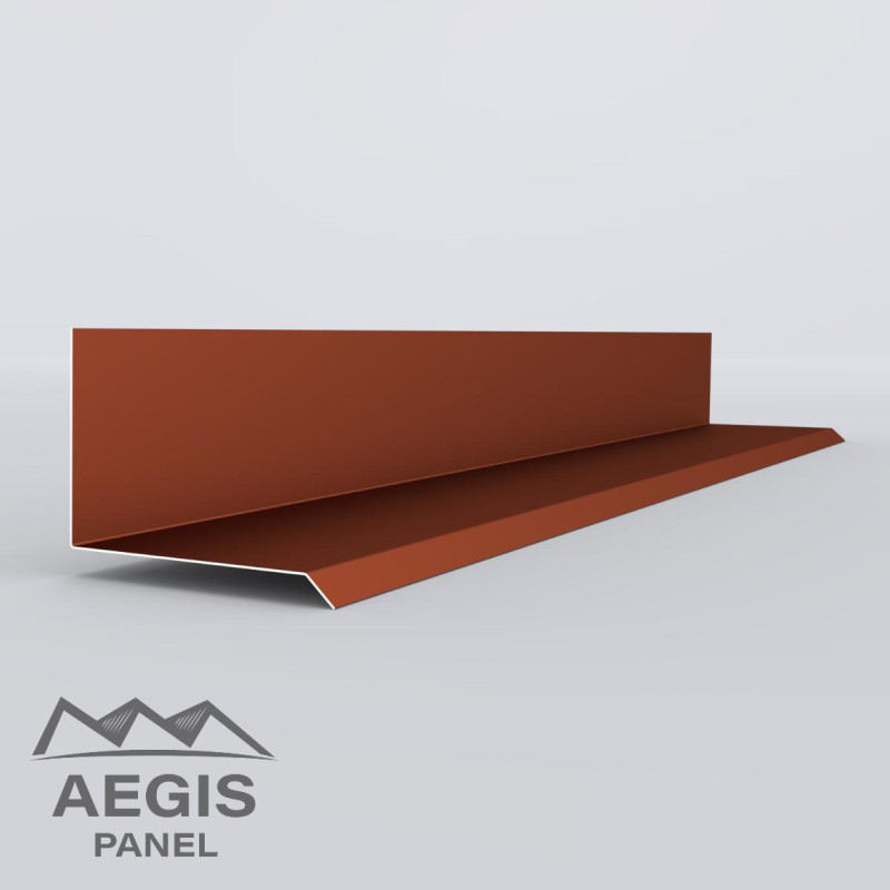 Bande de rive contre mur Panneau-tuile Polyester 35 µ