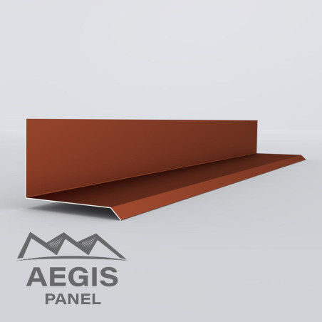 Bande de rive contre mur Panneau-tuile Polyester 35 µ