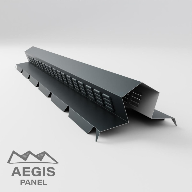 Faîtière ventilée crantée - AEGIS PANEL