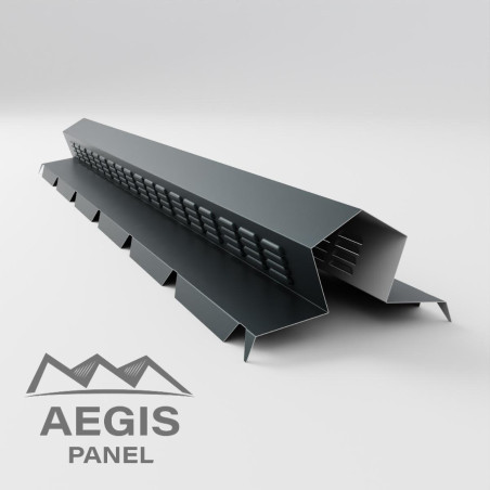 Faîtière ventilée crantée - AEGIS PANEL