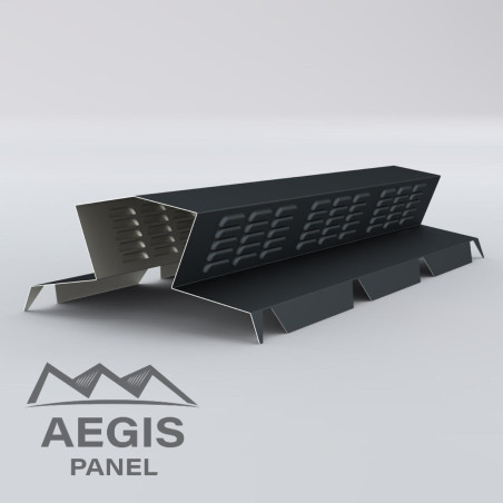 Faîtière ventilée crantée - AEGIS PANEL