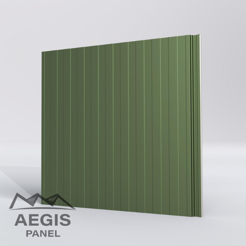 Bardage Panneau Sandwich Vulcasteel 1000FC (Linéaire) 1000mm 25µ