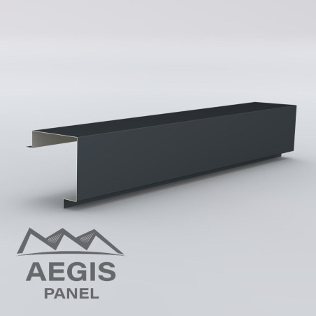 Angle horizontal du bardage - AEGIS PANEL
