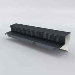 Faîtage sur mur ventilé cranté - AEGIS PANEL