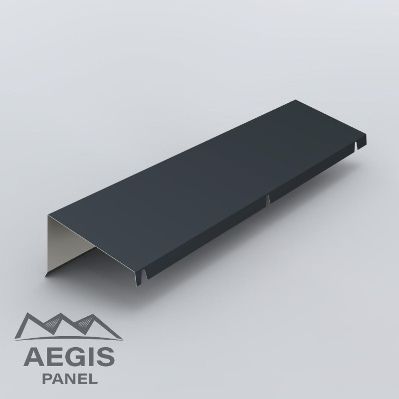 Faîtière sur mur crantée Vieo Edge - AEGIS PANEL