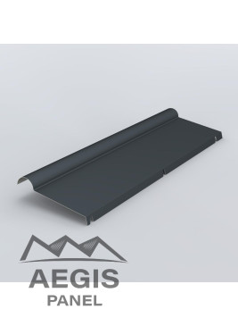 Demi-faîtière à boudin crantée Vieo Edge - AEGIS PANEL