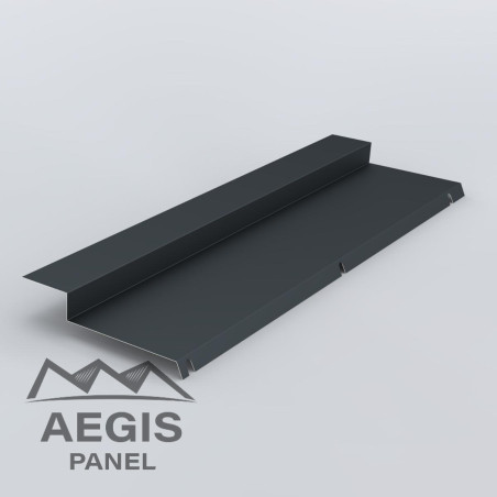 Faîtière à ressaut crantée Vieo Edge - AEGIS PANEL