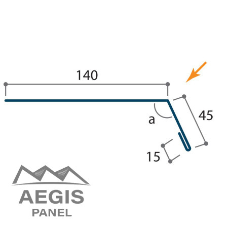 Bande d'égout Vieo Edge (type 1) - AEGIS PANEL