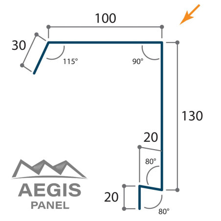 Bande de rive Vieo Edge - AEGIS PANEL
