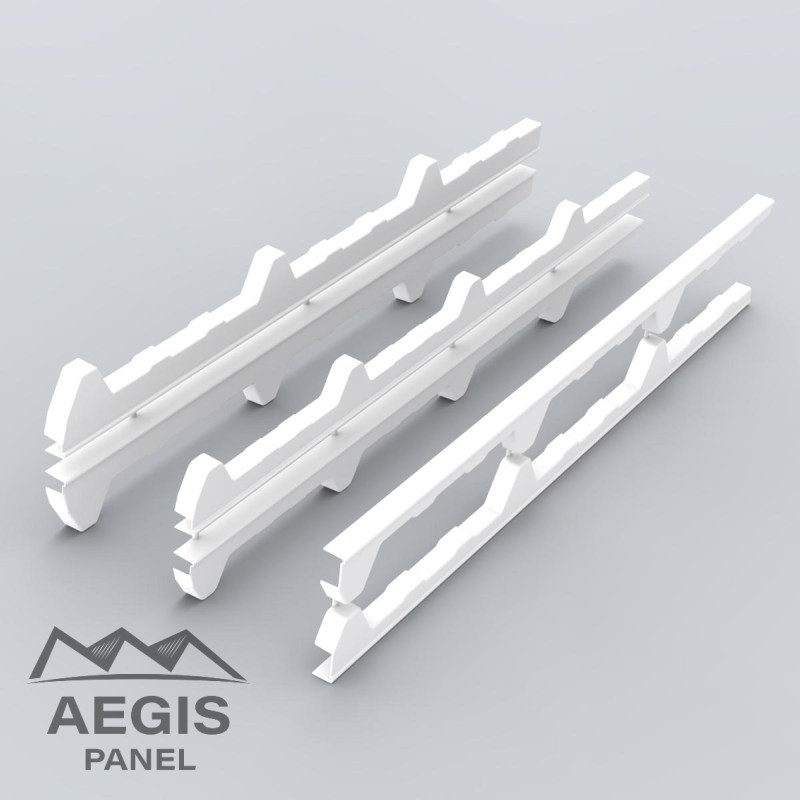 Paire d'embouts polycarbonate - AEGIS PANEL