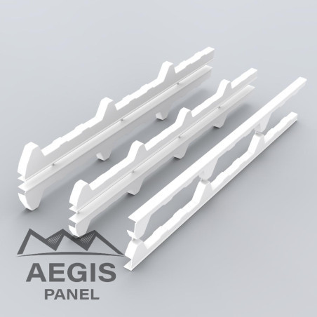 Paire d'embouts polycarbonate - AEGIS PANEL