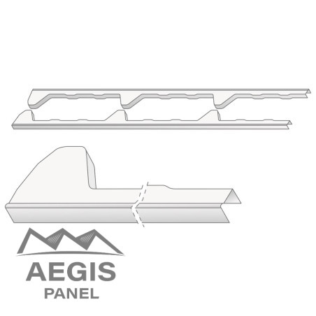 Paire d'embouts polycarbonate - AEGIS PANEL
