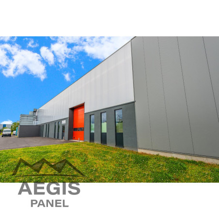 Bardage Panneau Sandwich Vulcasteel 1000FC (Lisse) 1000mm 25µ