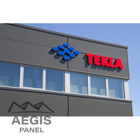 Bardage Panneau Sandwich Vulcasteel 1000FC (Lisse) 1000mm 25µ