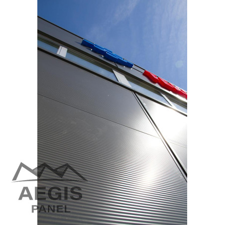 Bardage Panneau Sandwich Vulcasteel 1000FC (Lisse) 1000mm 25µ